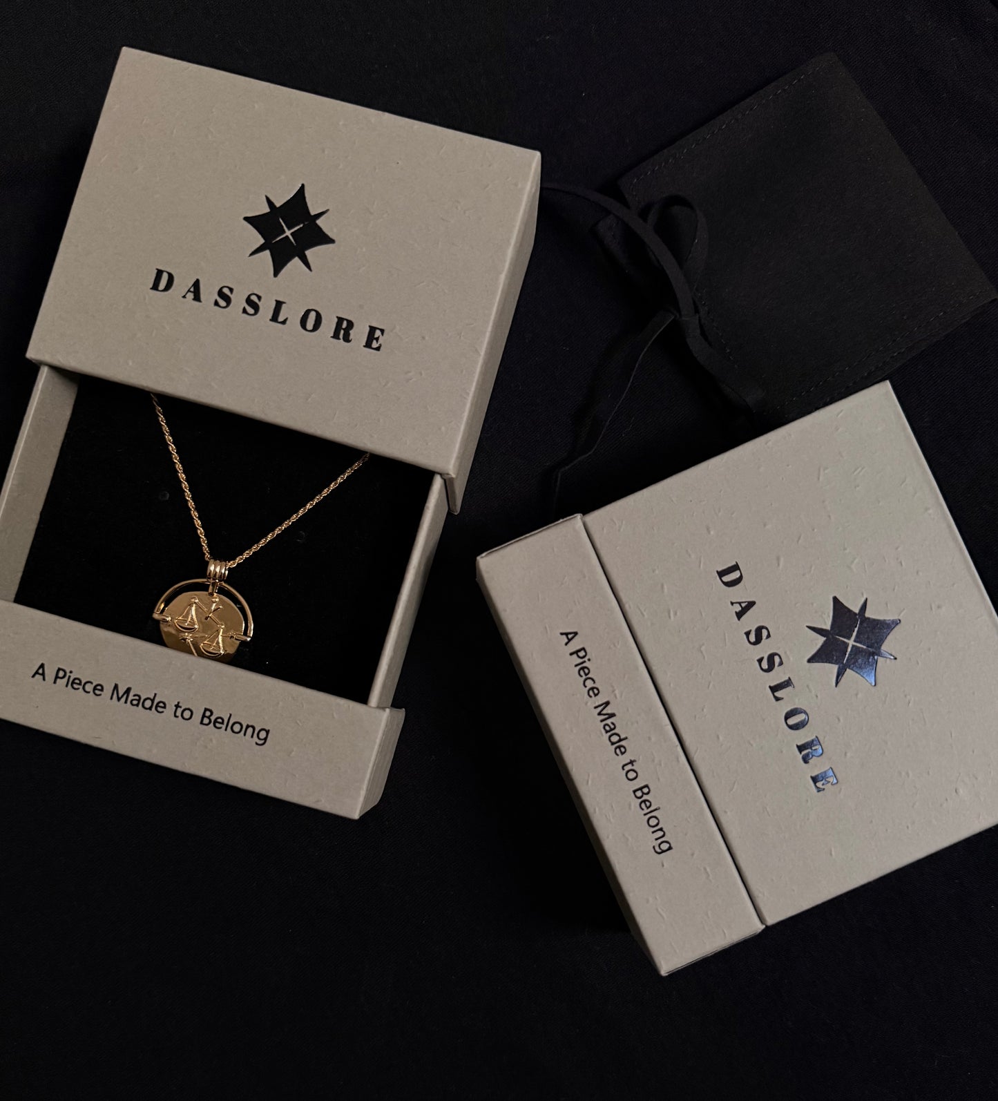 Libra Necklace – Vintage Zodiac