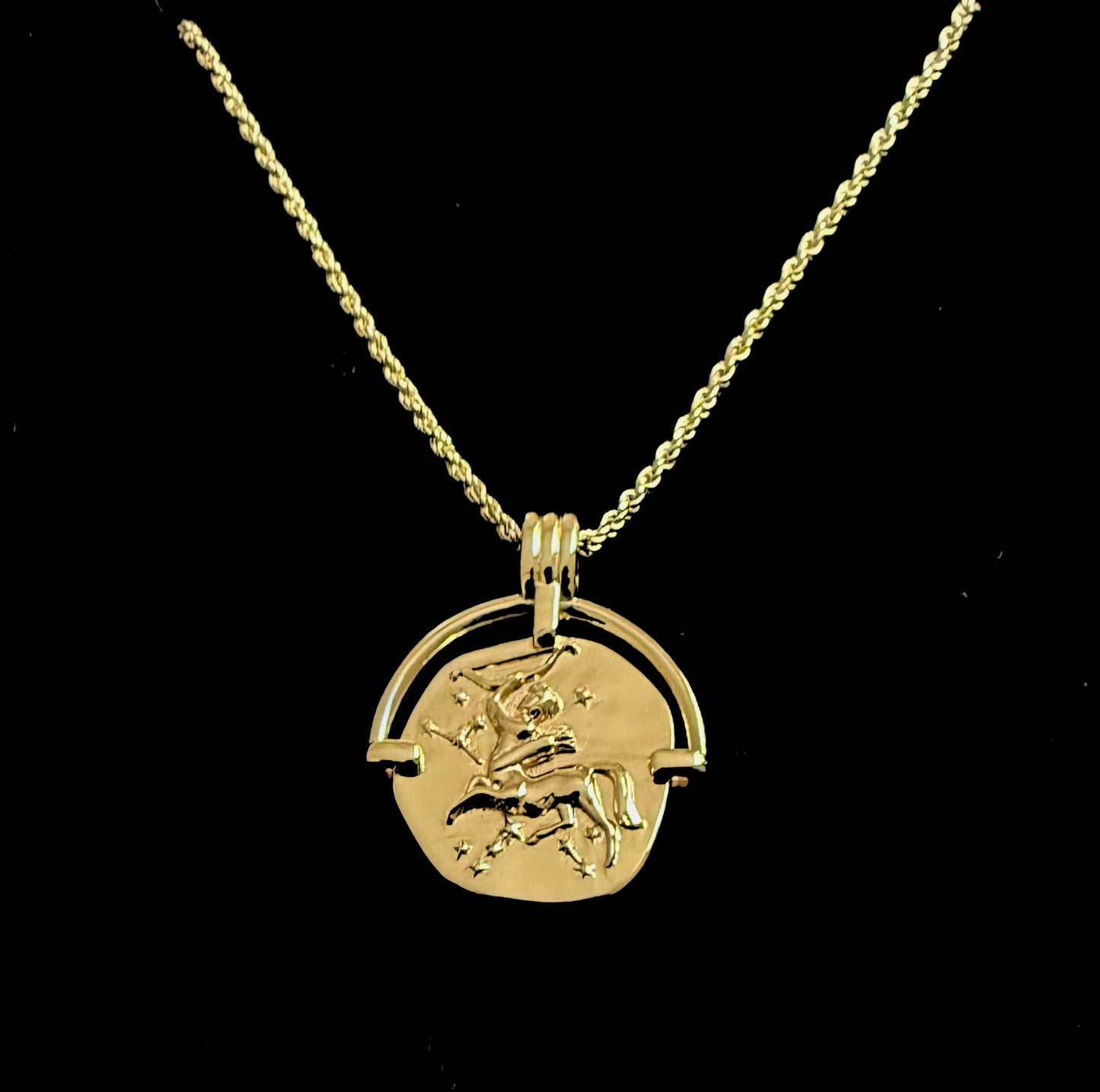 Sagittarius Necklace – Vintage Zodiac