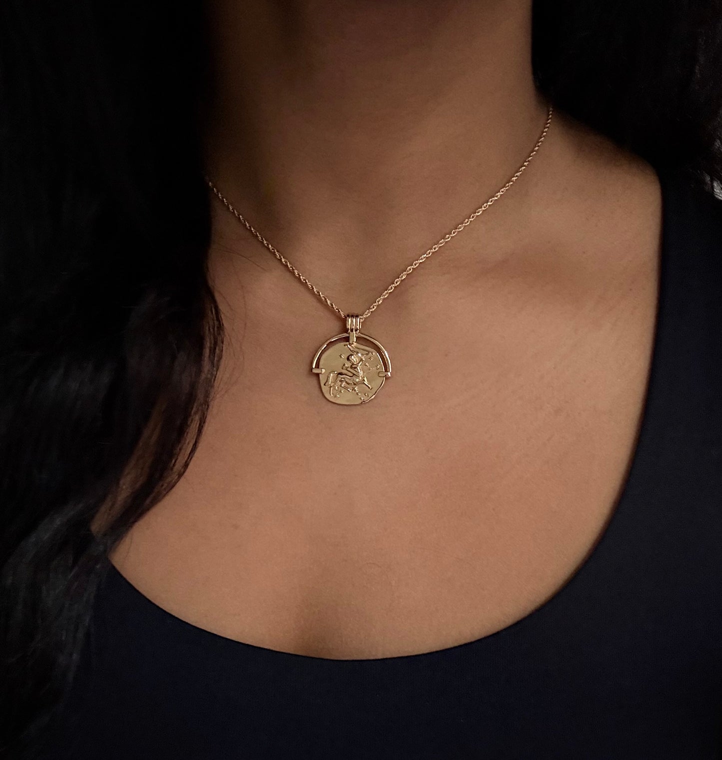 Sagittarius Necklace – Vintage Zodiac