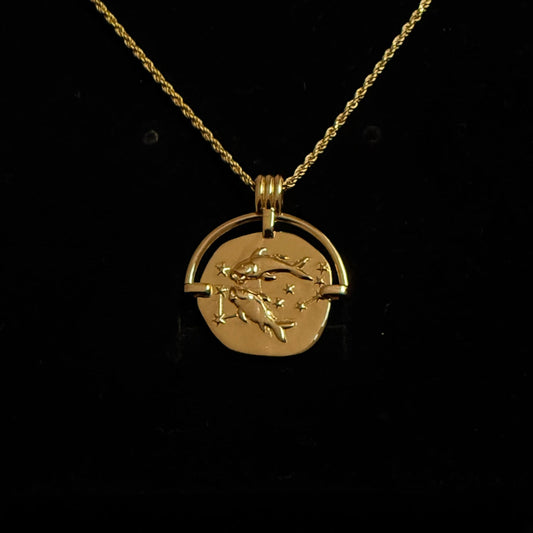 Pisces Necklace – Vintage Zodiac