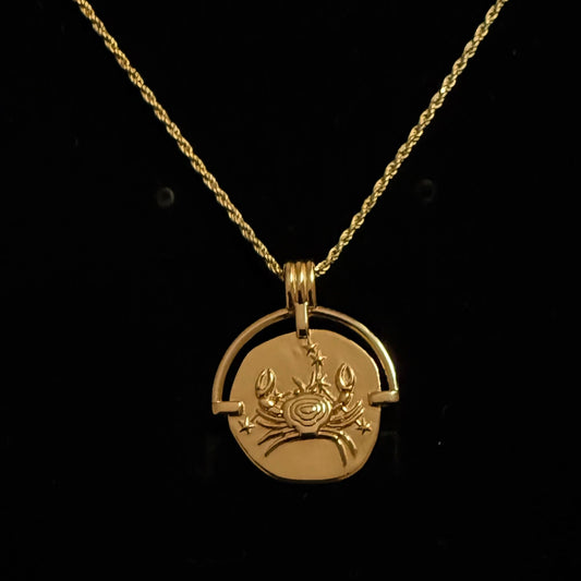 Cancer Necklace – Vintage Zodiac