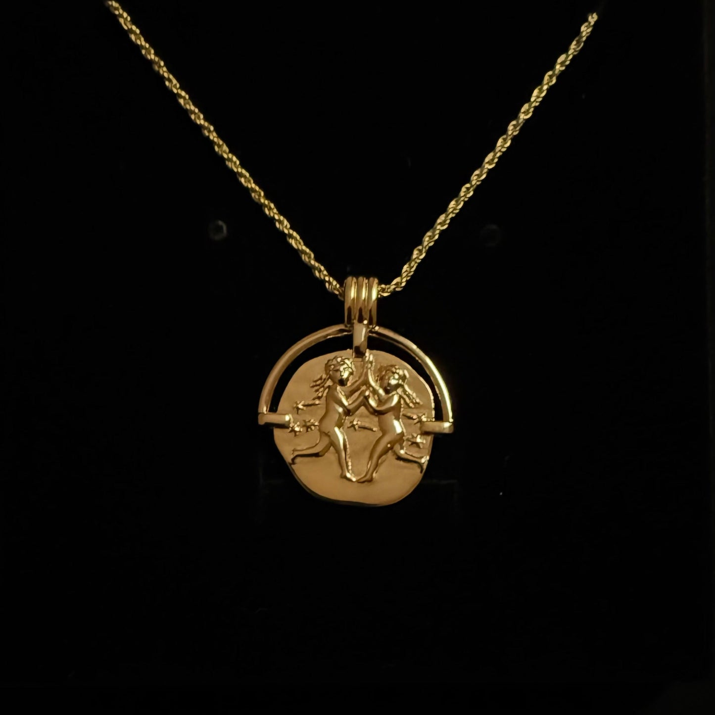 Gemini Necklace – Vintage Zodiac