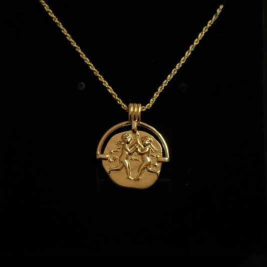 Gemini Necklace – Vintage Zodiac