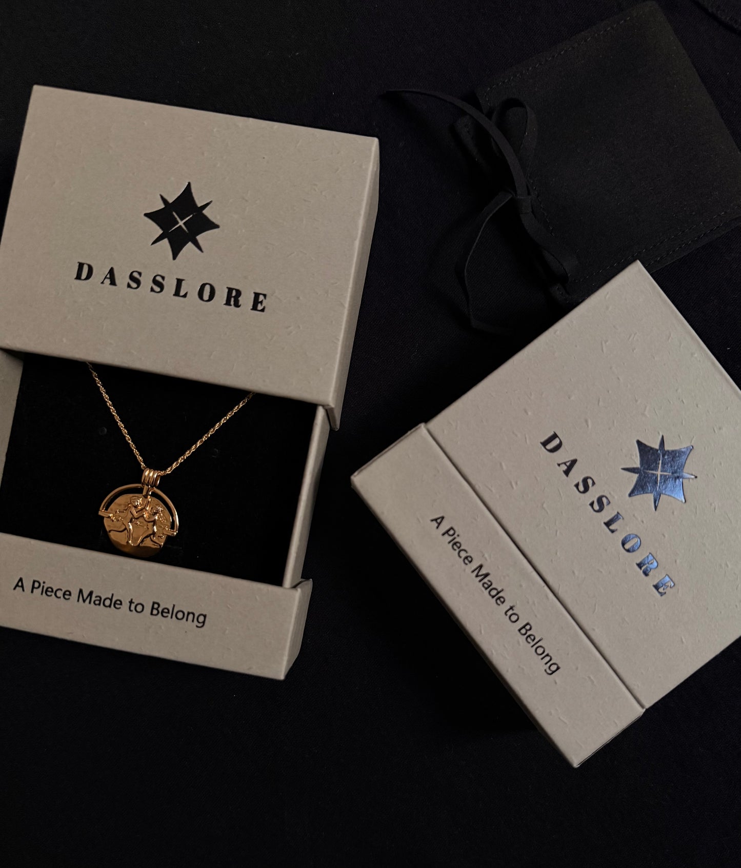 Gemini Necklace – Vintage Zodiac