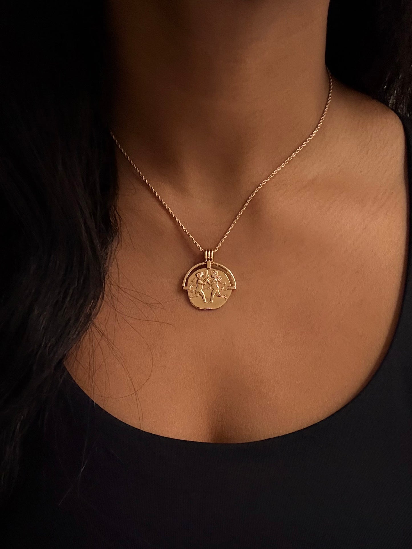 Gemini Necklace – Vintage Zodiac