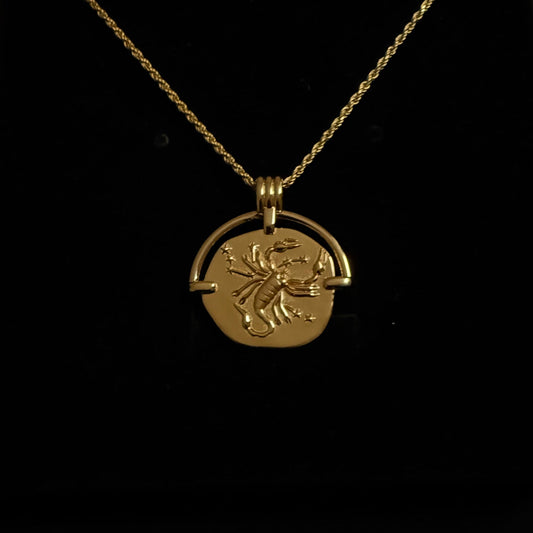 Scorpio Necklace – Vintage Zodiac